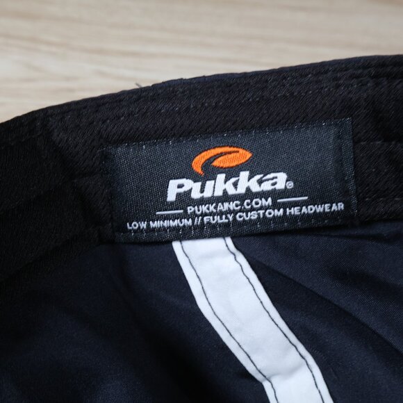 Waialae Country Club Hat Cap Strapback Blue Floral Hawaiian Golf Flag Pukka - Picture 8 of 8